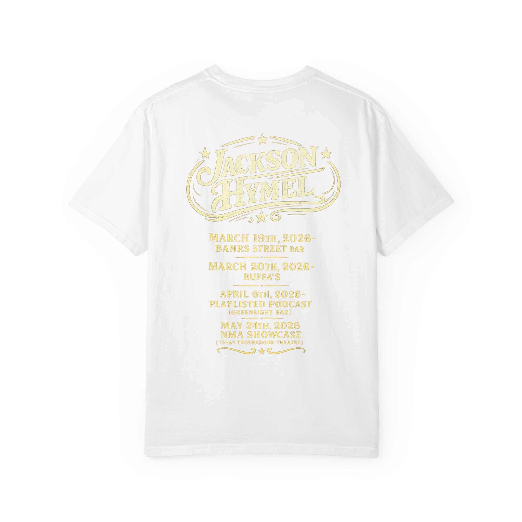 Jackson Hymel "Tour Dates" T-Shirt