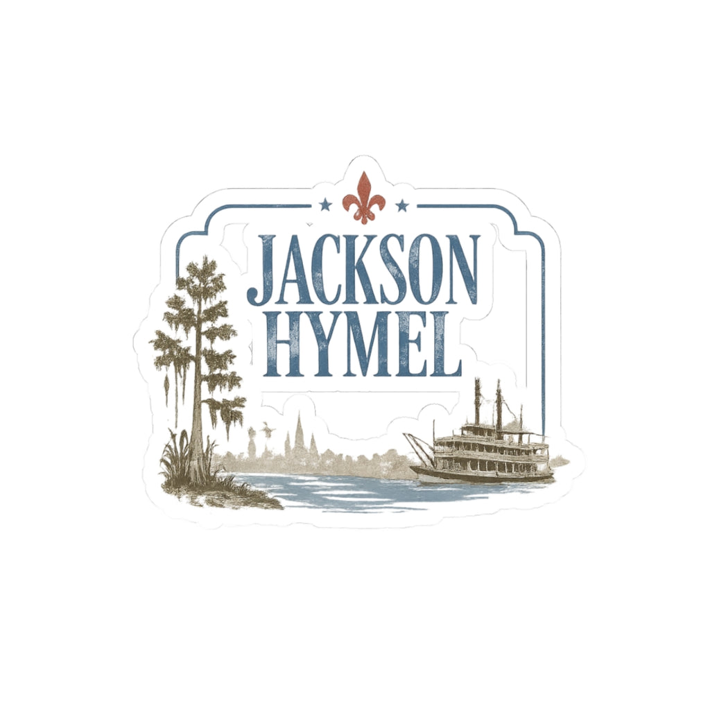 Jackson Hymel "On the Bayou" Sticker