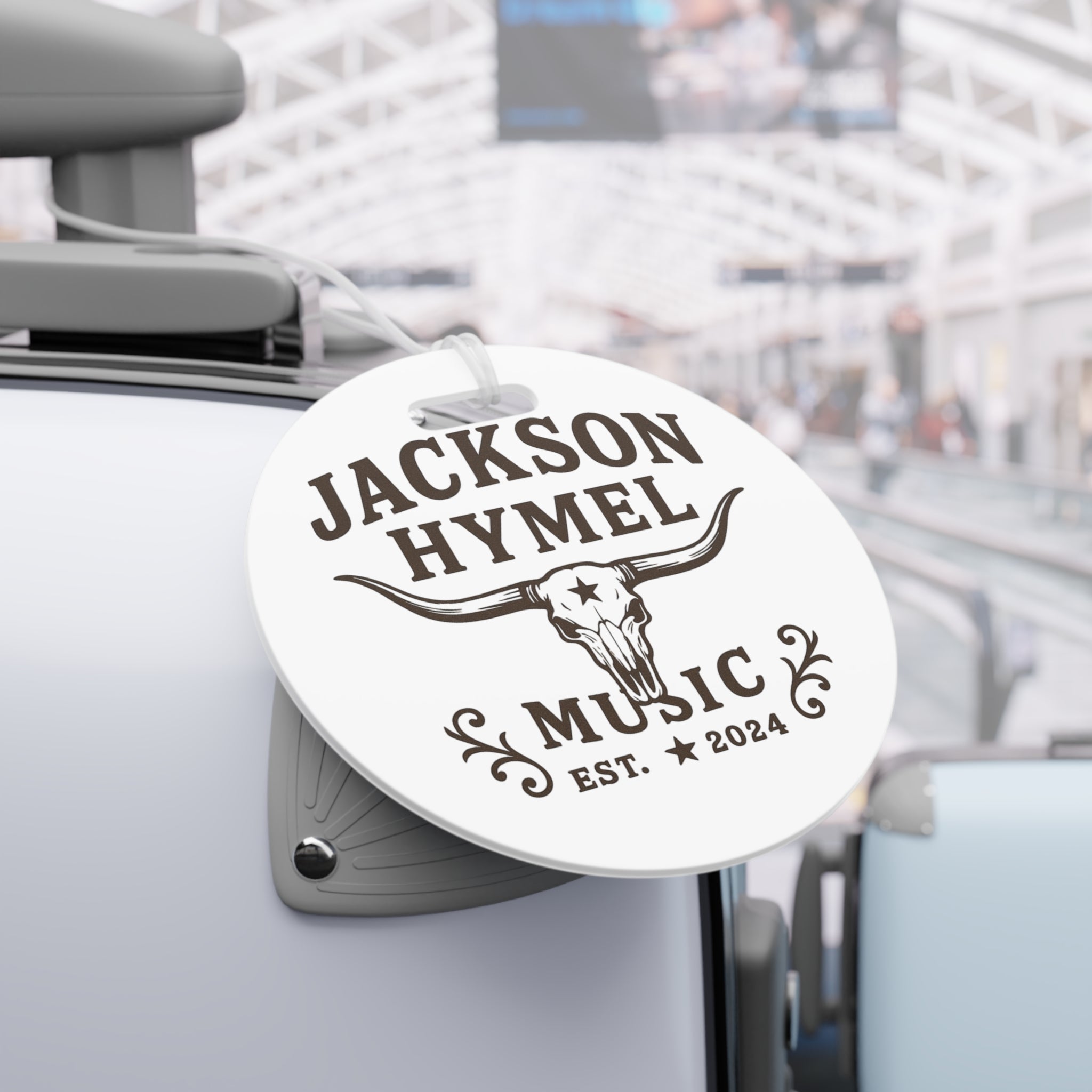 Jackson Hymel Music Luggage Tag