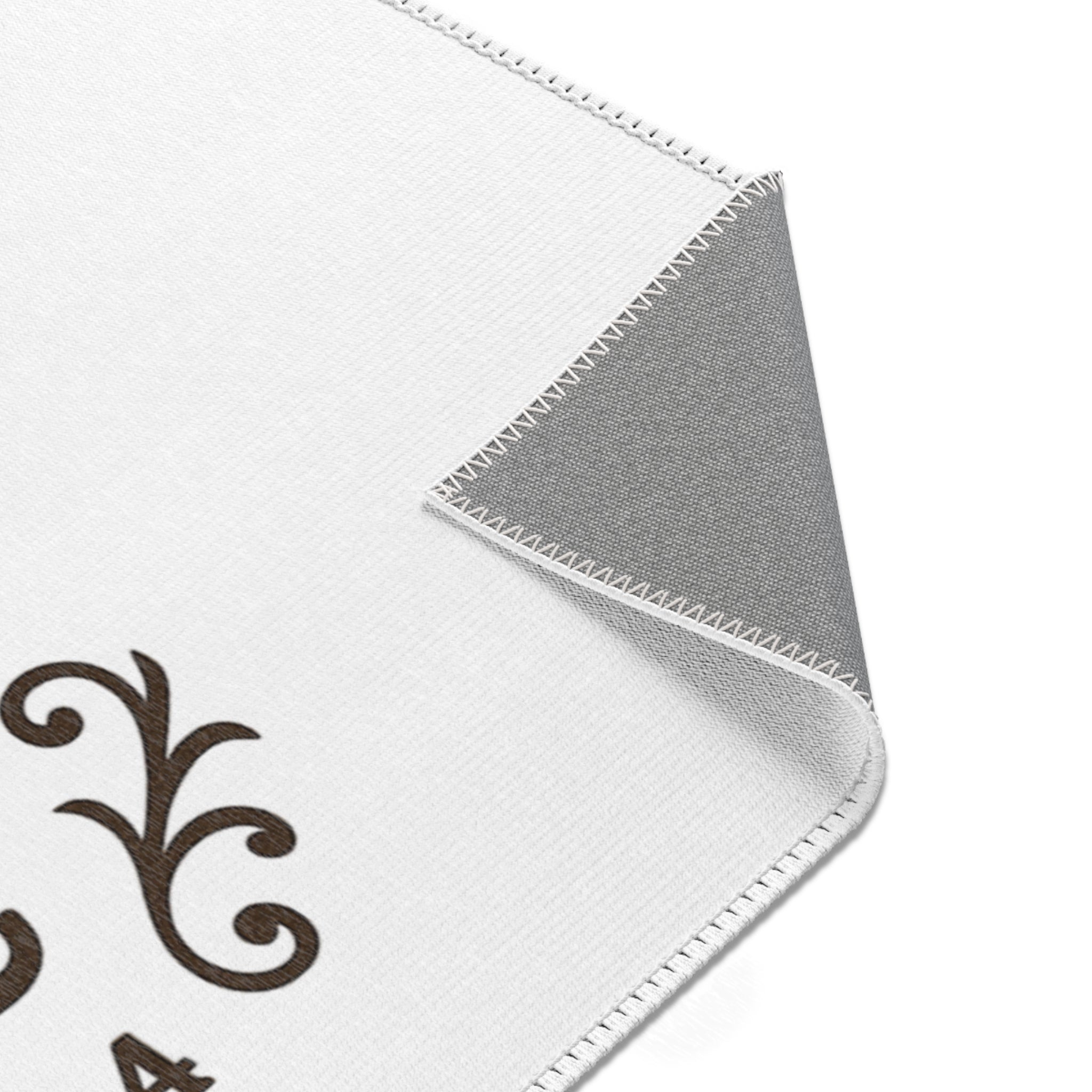 Personalized Western Area Rug- Horizontal
